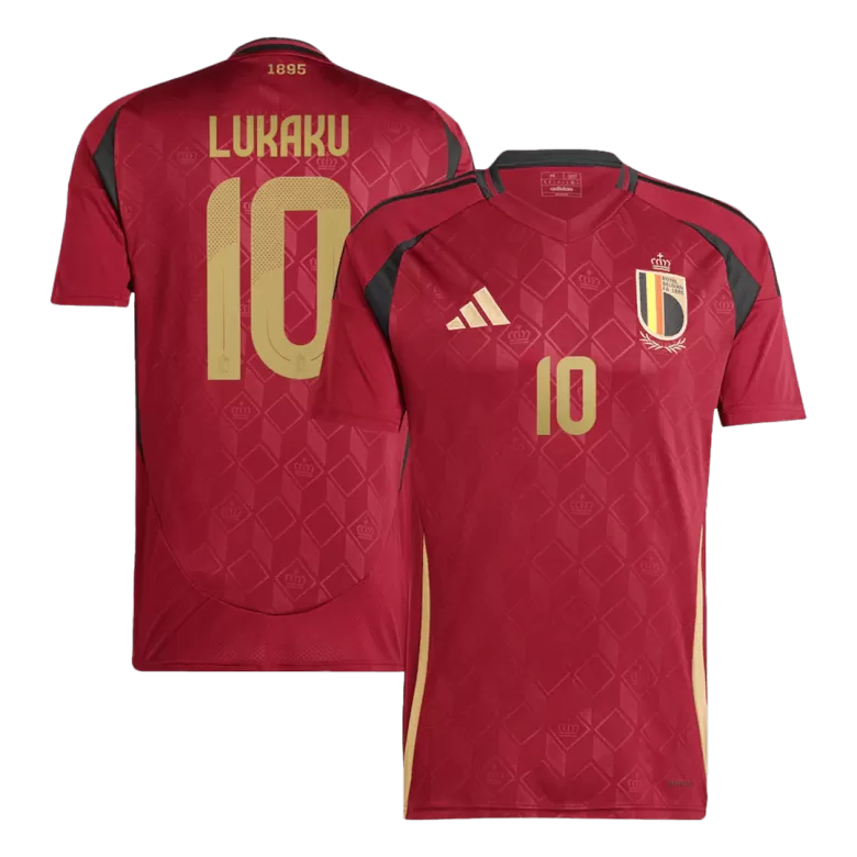 LUKAKU #10 Belgium Home Soccer Jersey EURO 2024