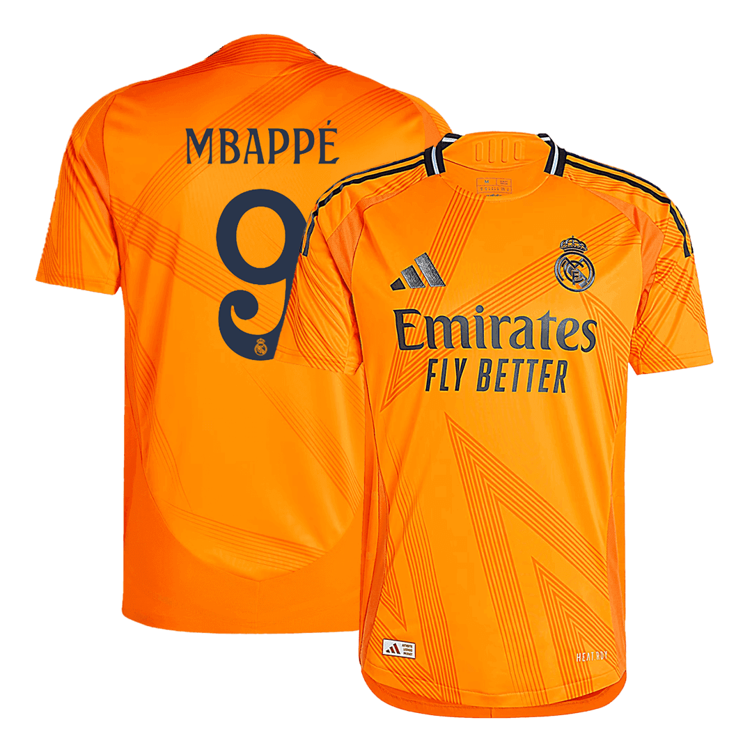 MBAPP #9 Real Madrid Away Authentic Soccer Jersey 2024/25