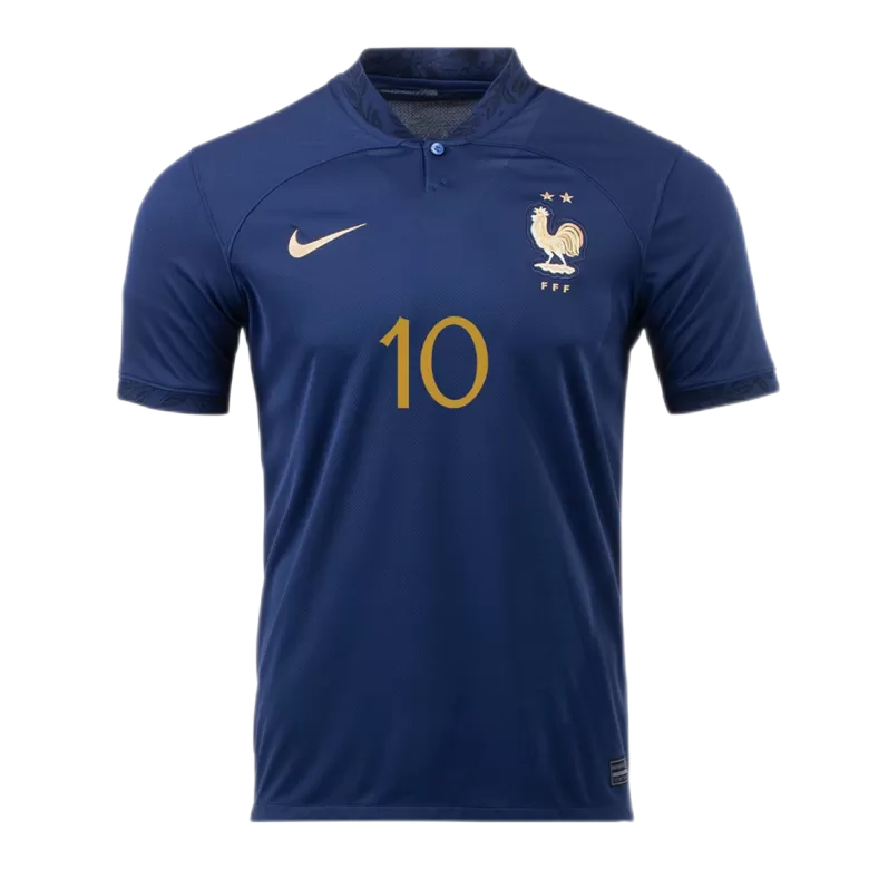 MBAPPE #10 France Home Jersey Shirt World Cup 2022