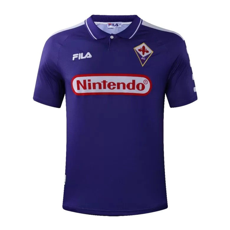 Retro Fiorentina Home Jersey 1998/99 By FILA