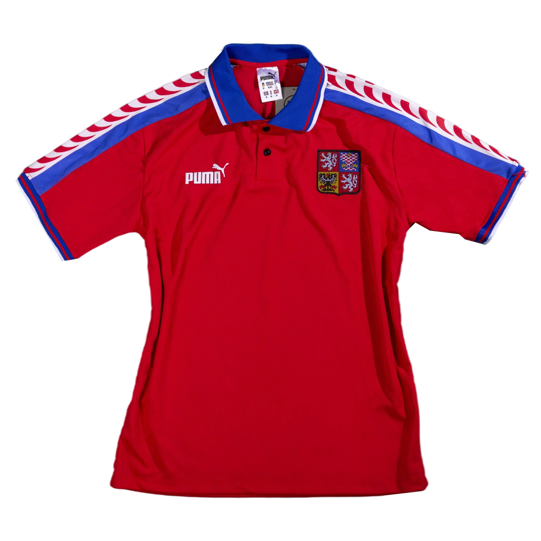 Vintage Soccer Jersey Czech Republic Home 1996