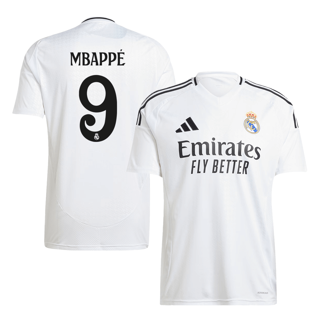MBAPP?? #9 Real Madrid Home Soccer Jersey 2024/25