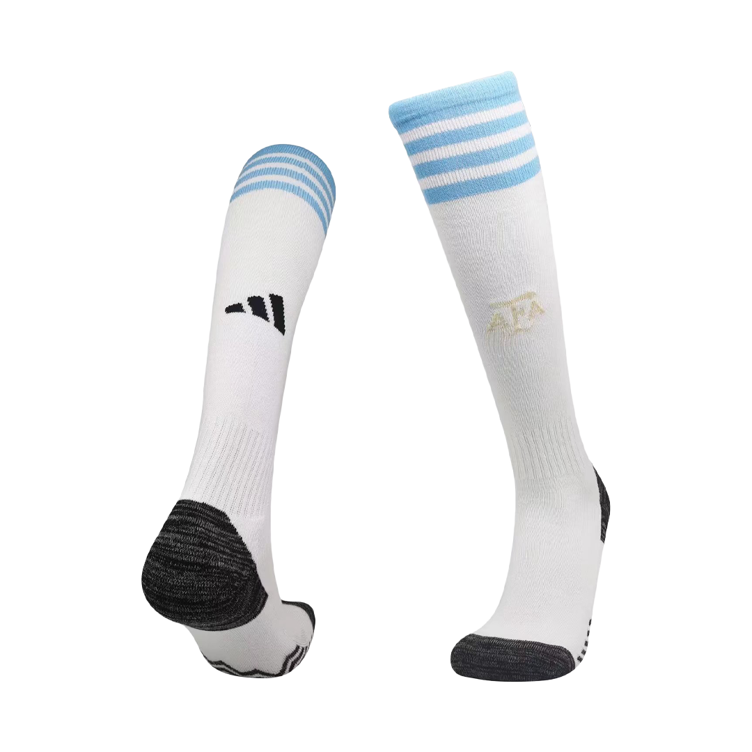 Argentina Home Soccer Socks 2022