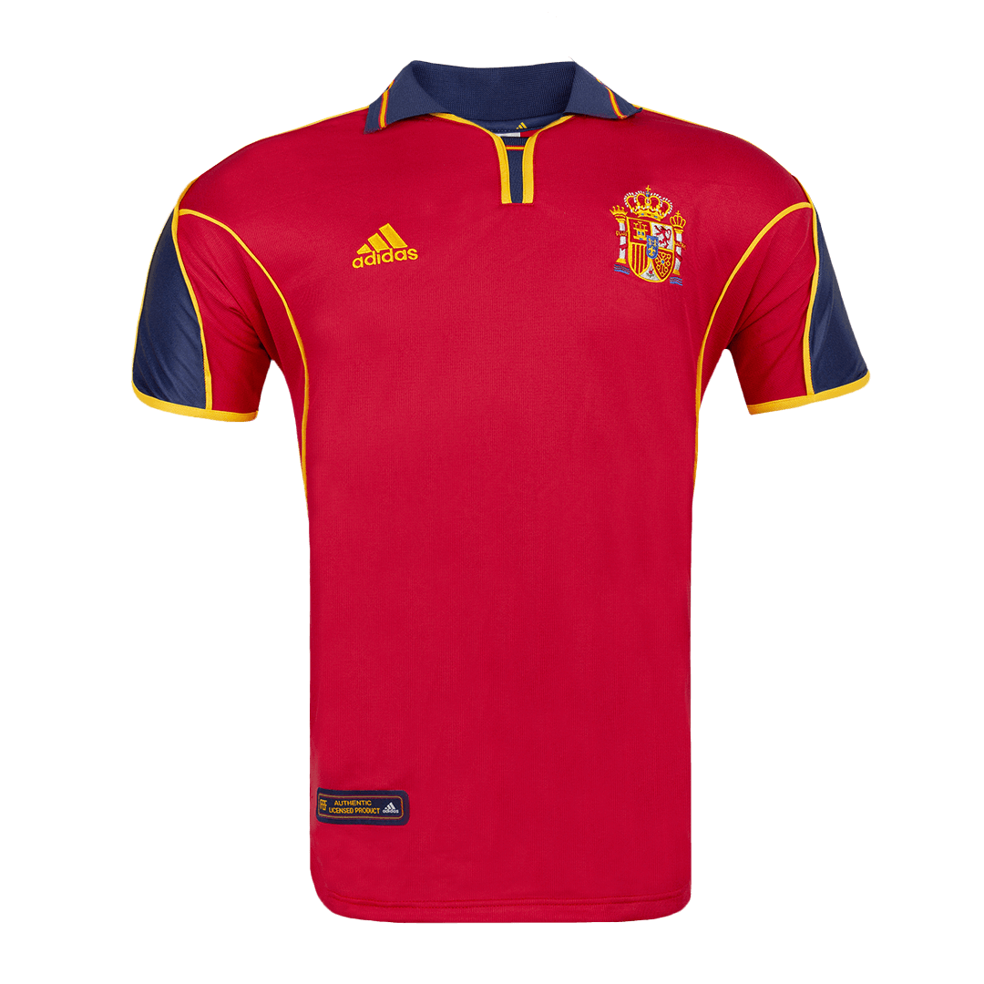 Vintage Soccer Jersey Spain Home 2000