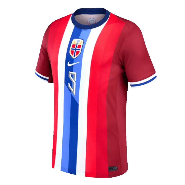 HAALAND #9 Norway Home Soccer Jersey 2024