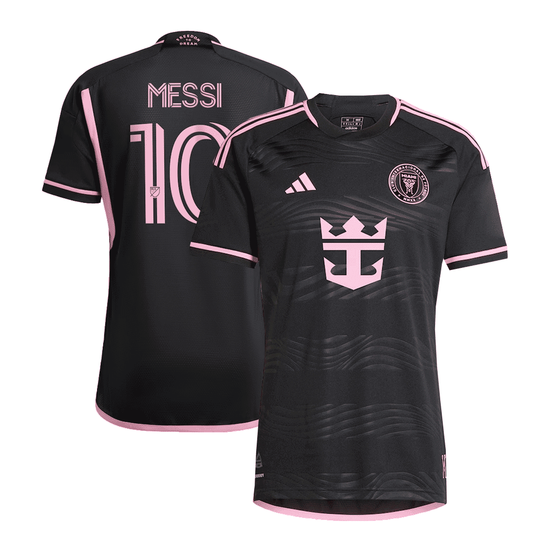 MESSI #10 Inter Miami CF Away Authentic Soccer Jersey 2024