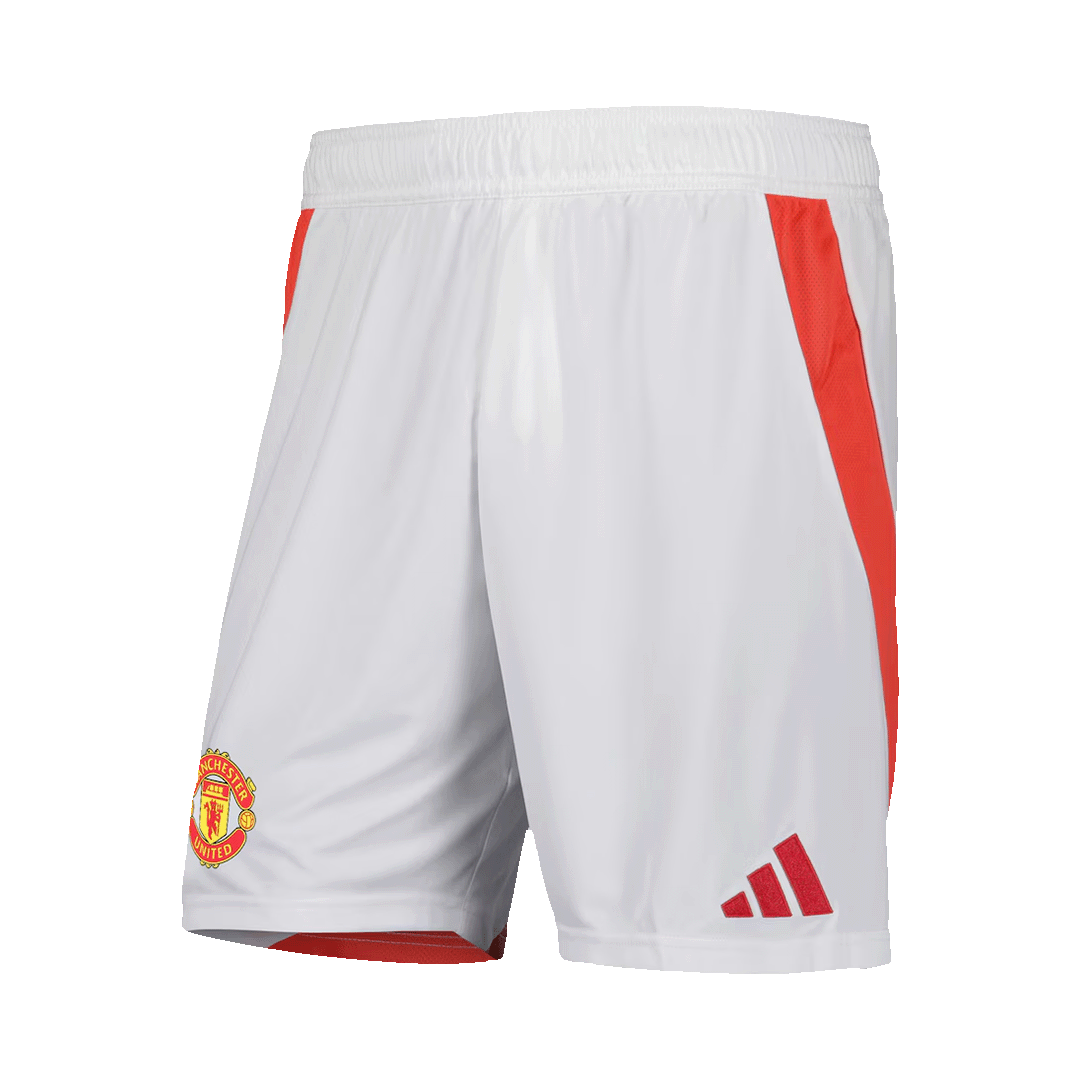 Manchester United Home Soccer Shorts 2024/25