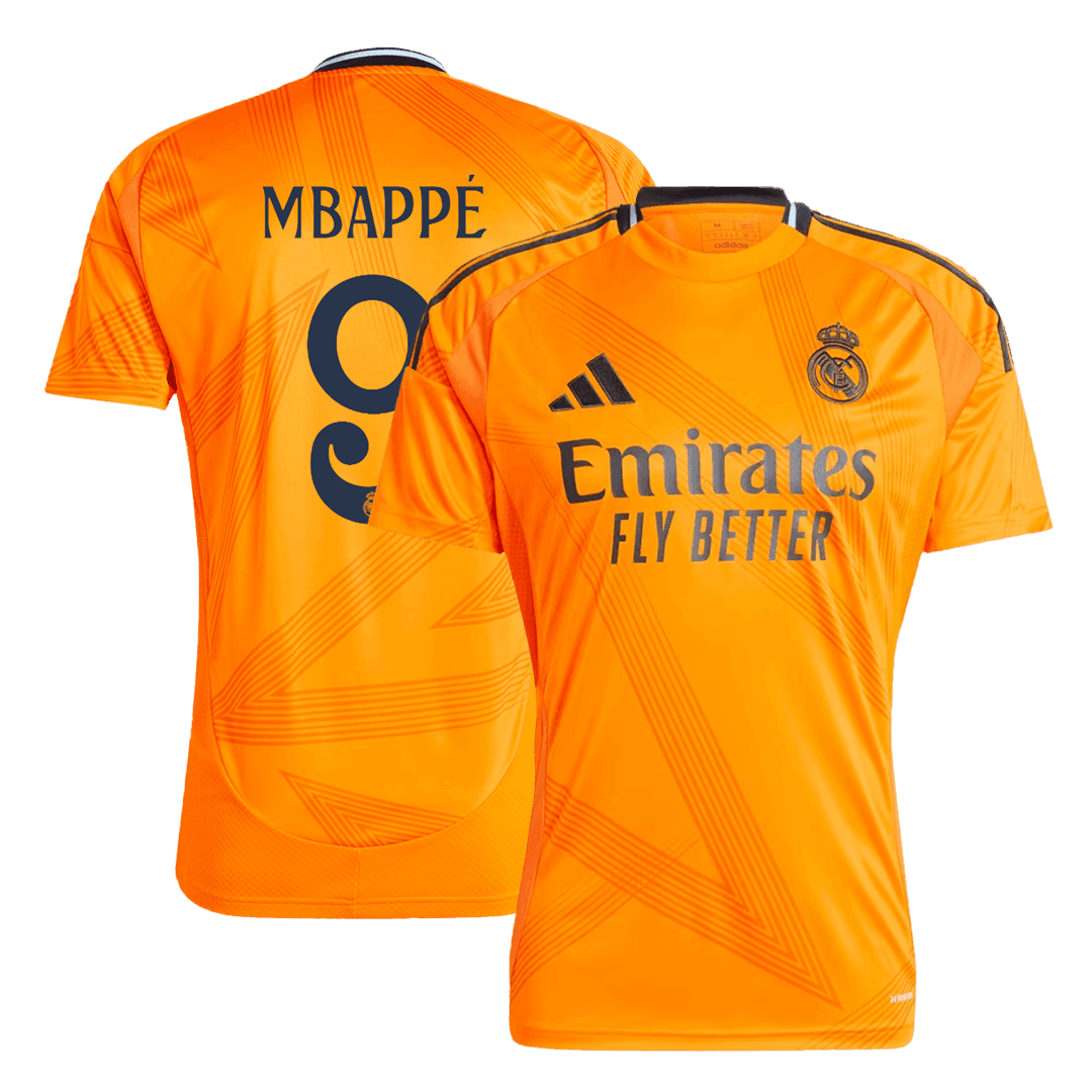 MBAPP #9 Real Madrid Away Soccer Jersey 2024/25