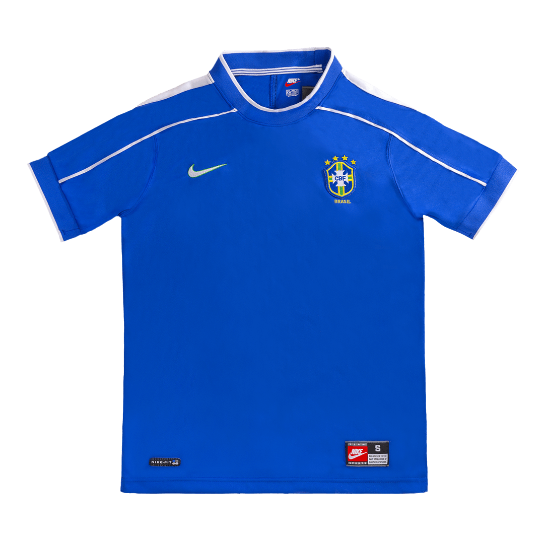 Vintage Soccer Jersey Brazil Away 1998