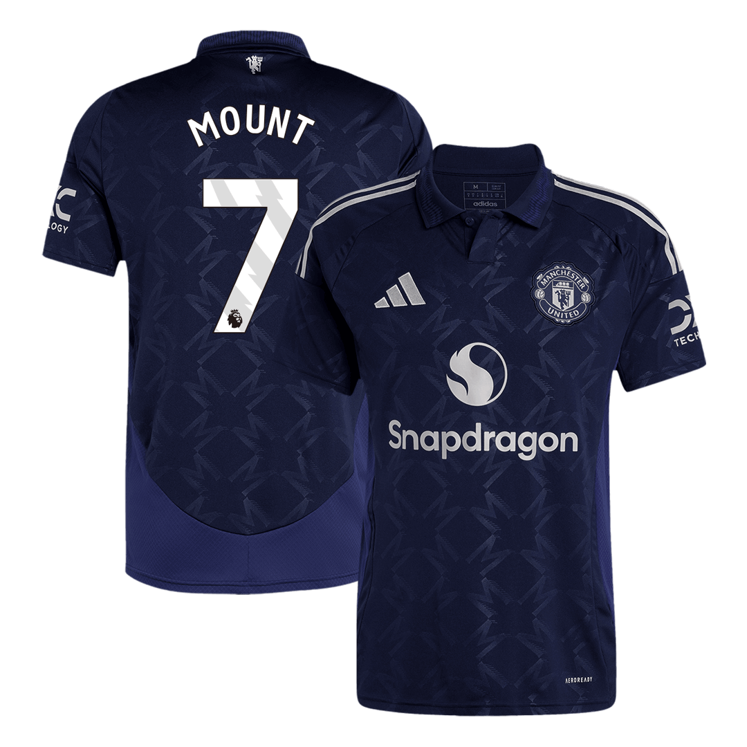MOUNT #7 Manchester United Away Soccer Jersey 2024/25