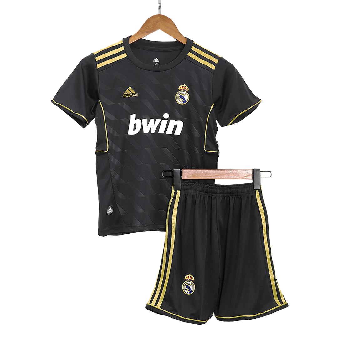 Vintage Real Madrid Away Kids Soccer Jerseys Kit 2011/12