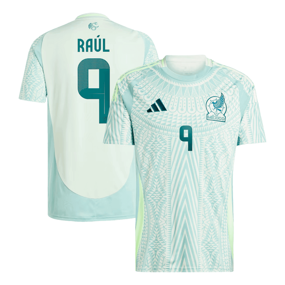 RA??L #9 Mexico Away Soccer Jersey Copa America 2024