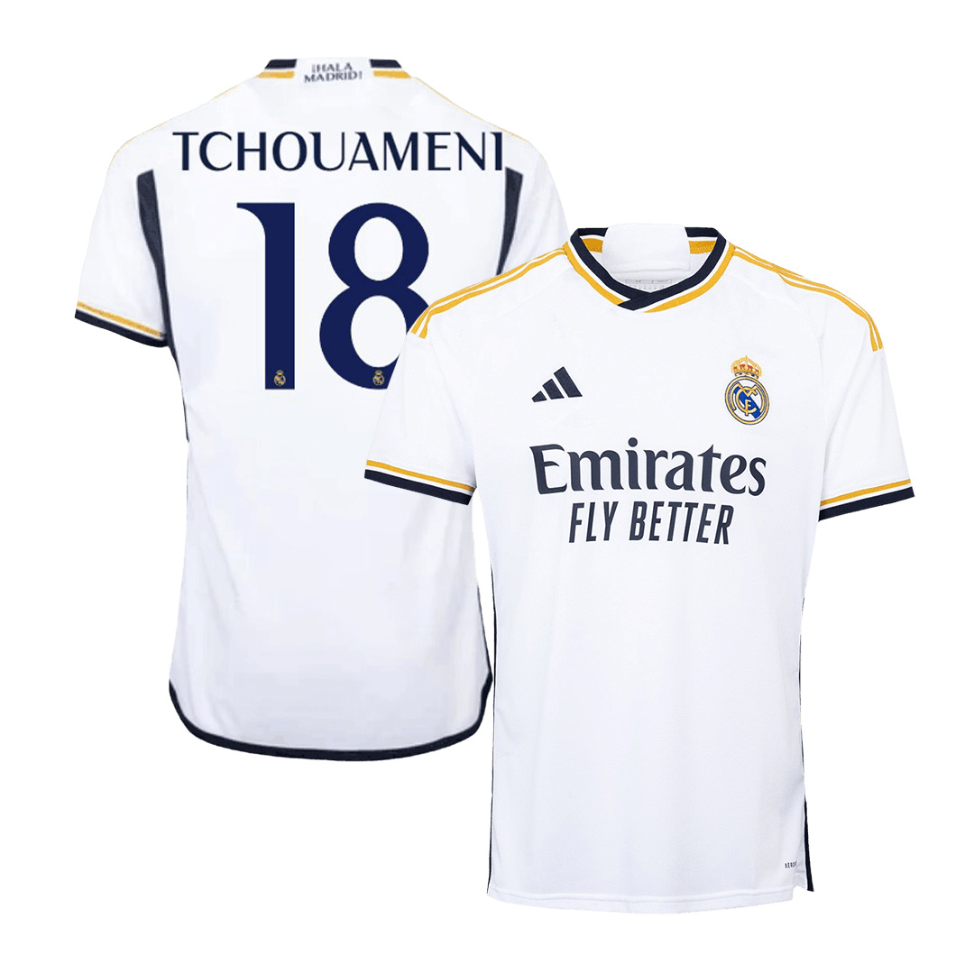 TCHOUAMENI #18 Real Madrid Home Jersey 2023/24