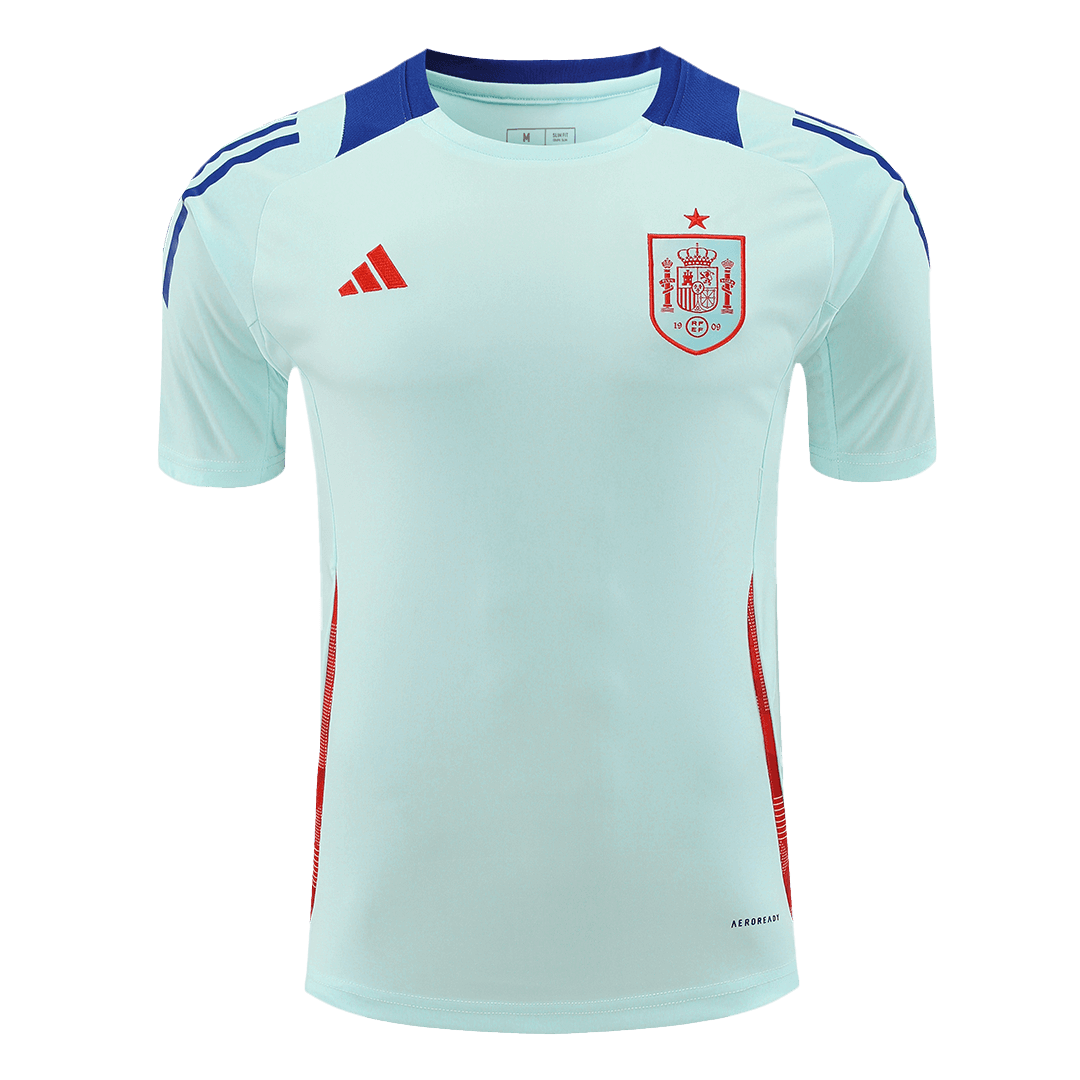 Spain Pre-Match Soccer Jersey EURO 2024 Blue