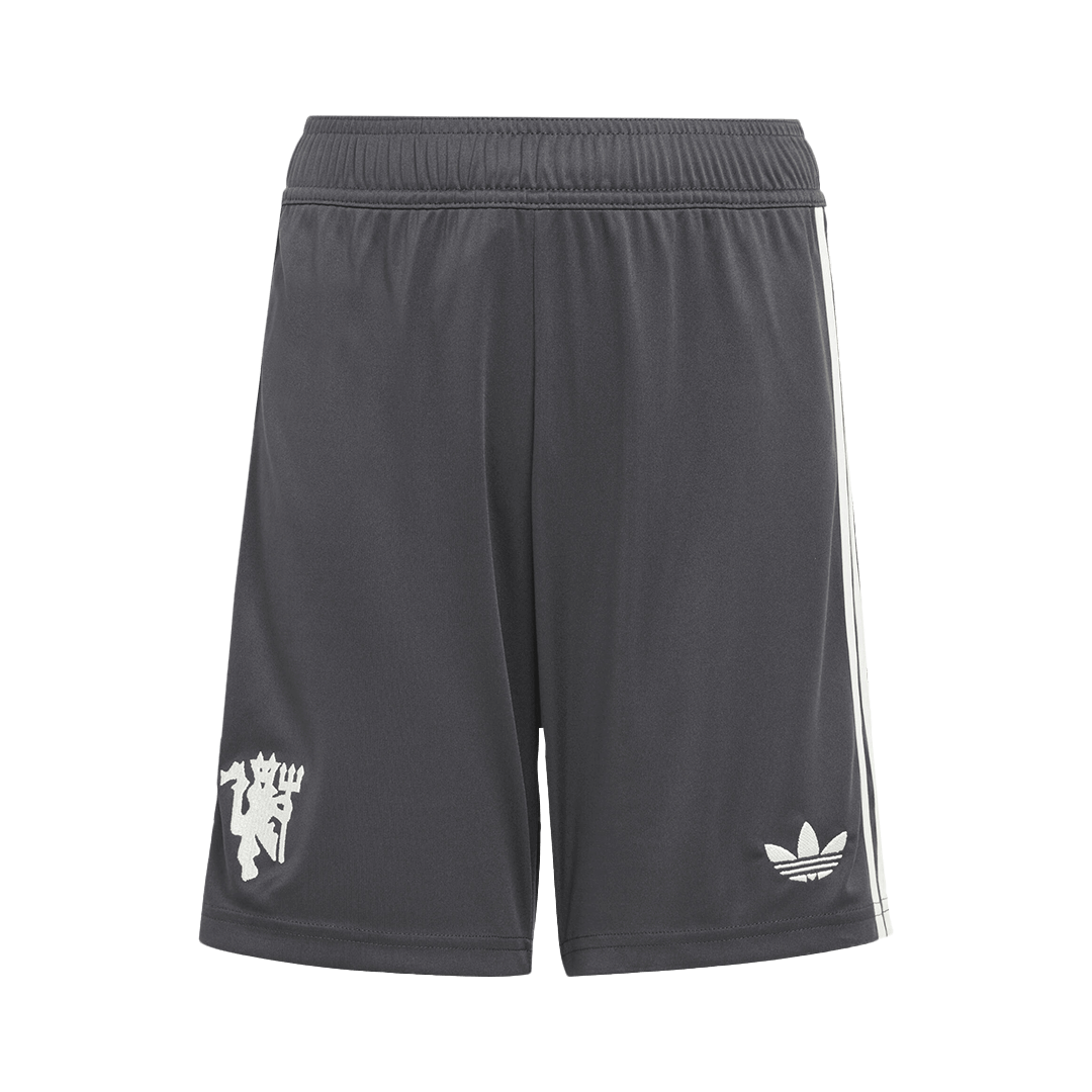Manchester United Third Away Soccer Shorts 2024/25