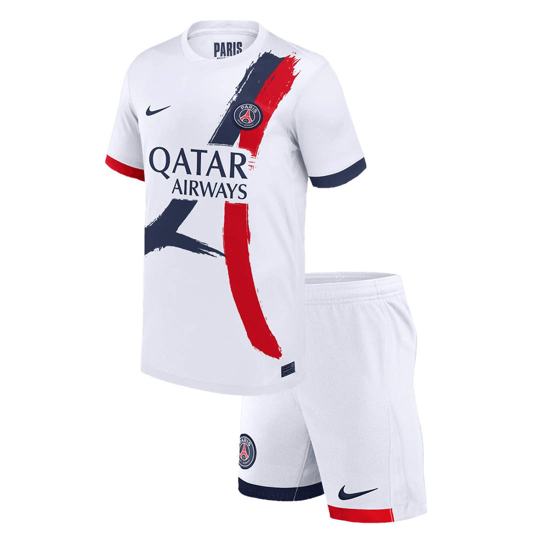 PSG Away Kids Soccer Jerseys Kit 2024/25