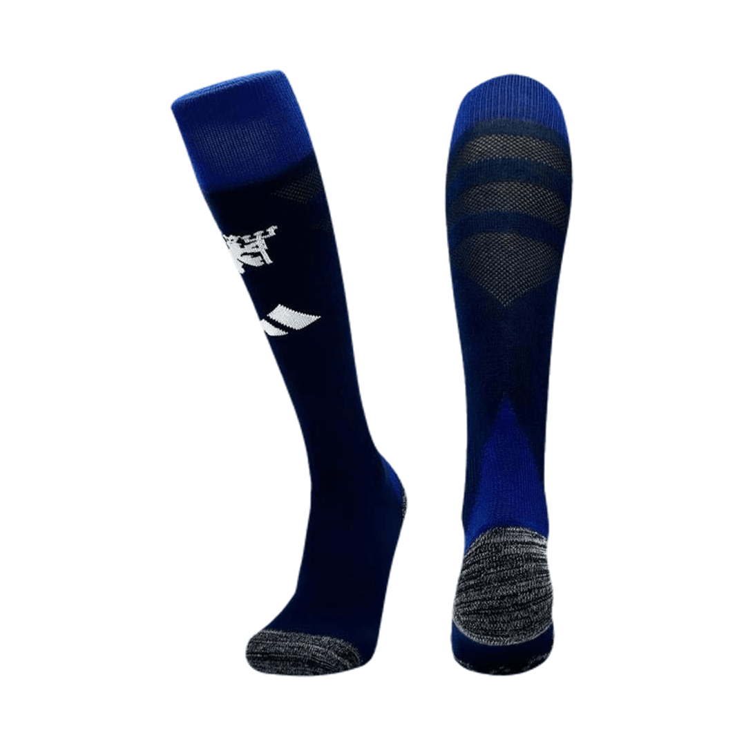 Manchester United Away Soccer Socks 2024/25 Kids