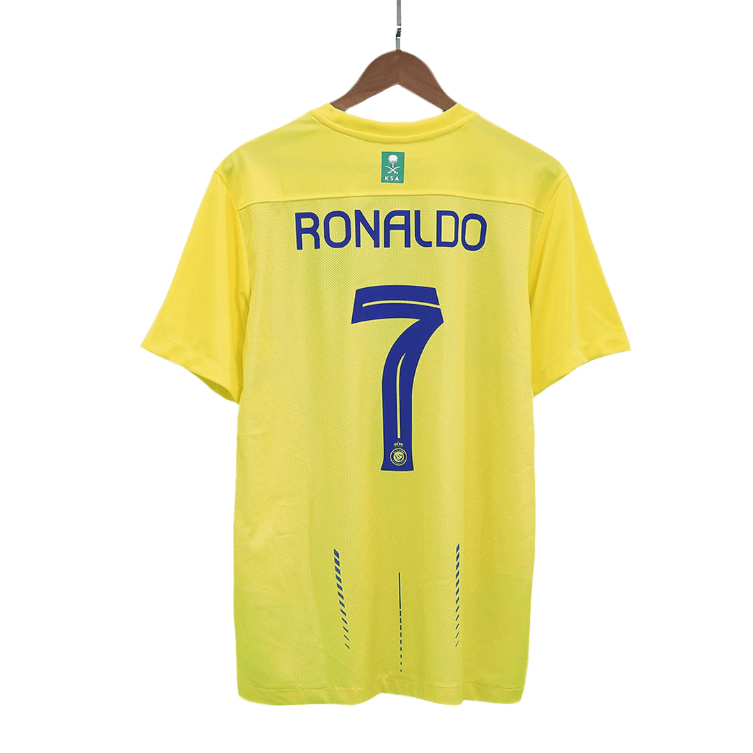 RONALDO #7 Al Nassr Home Soccer Jersey 2023/24