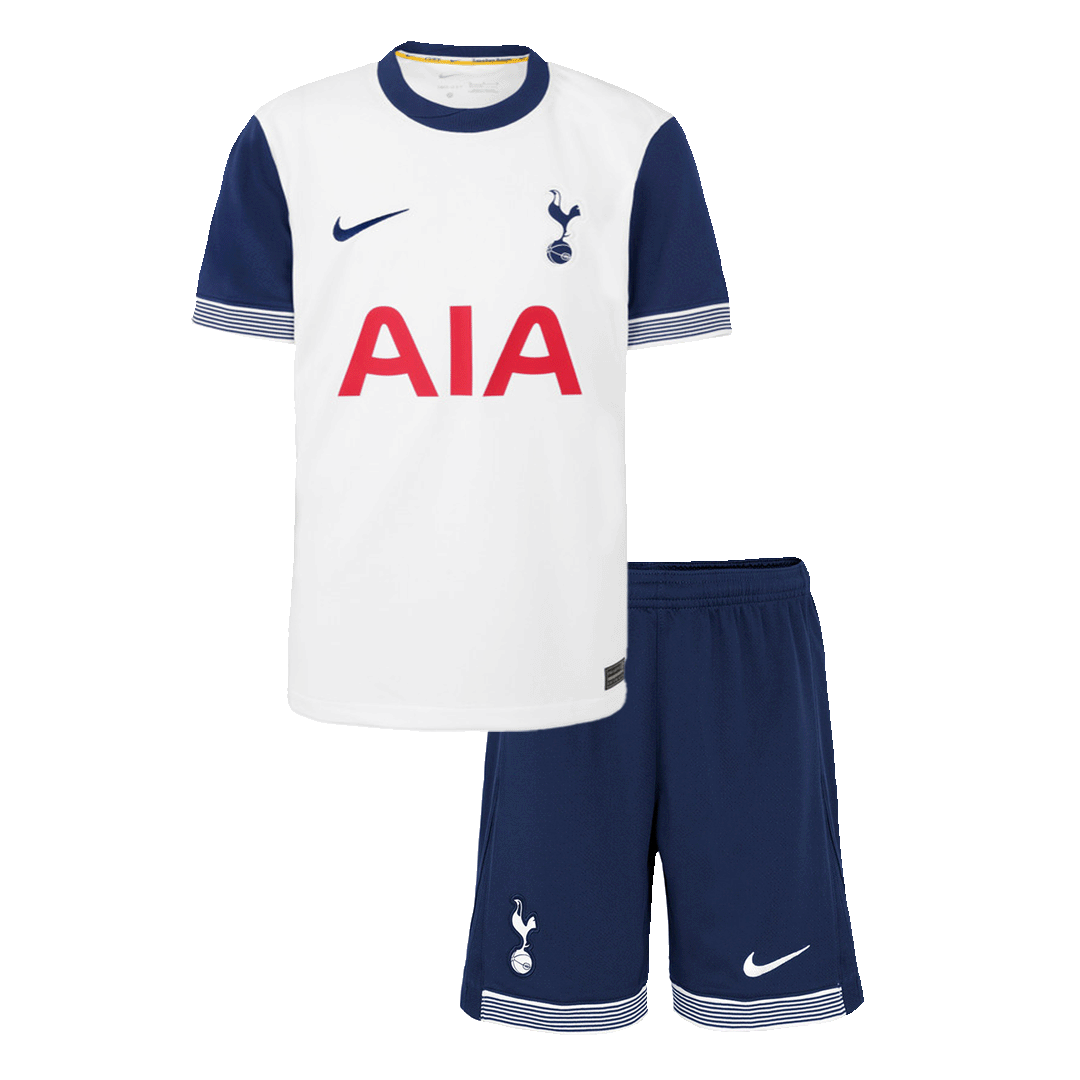 Tottenham Hotspur Home Kids Soccer Jerseys Kit 2024/25