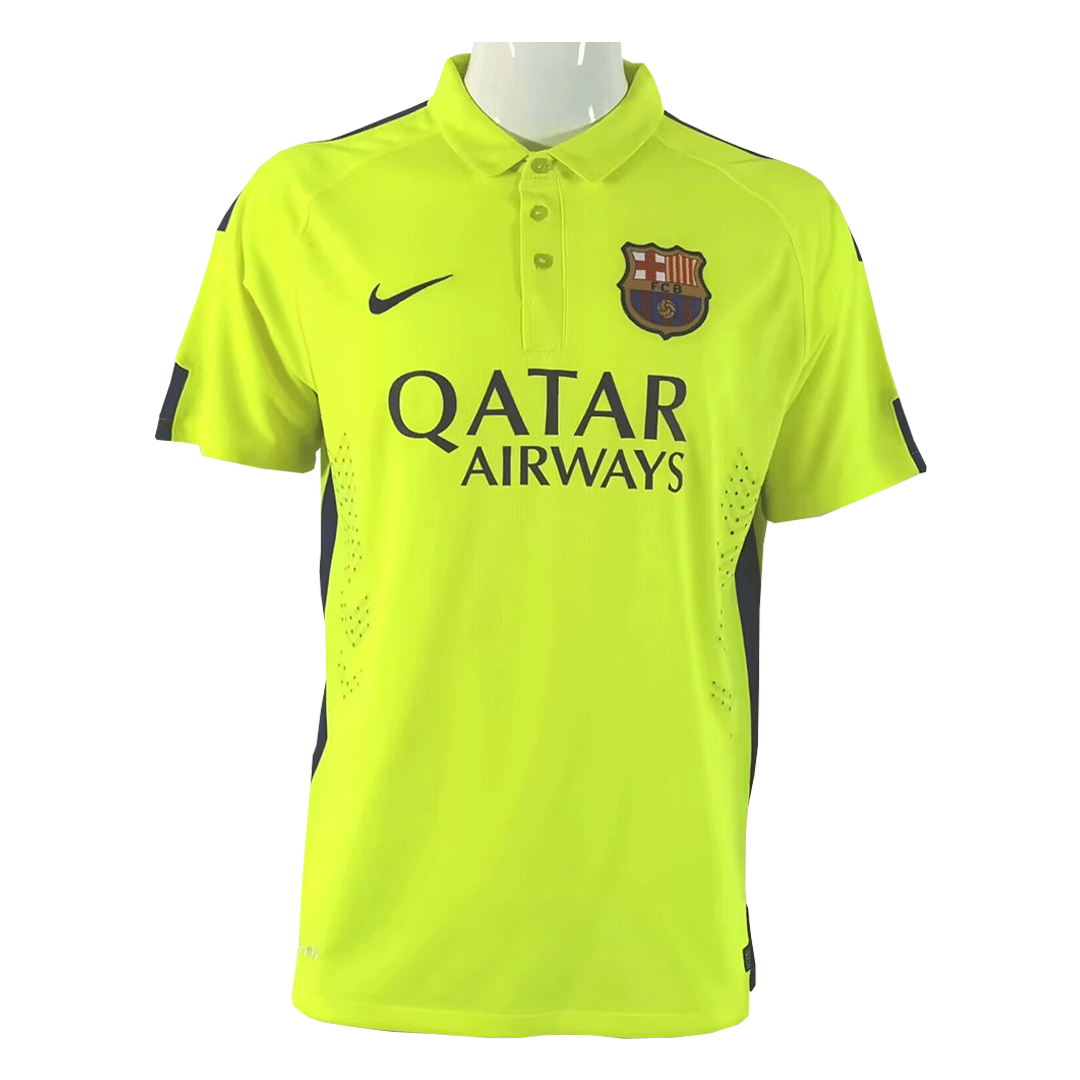Vintage Soccer Jersey Barcelona Third Away 2014/15