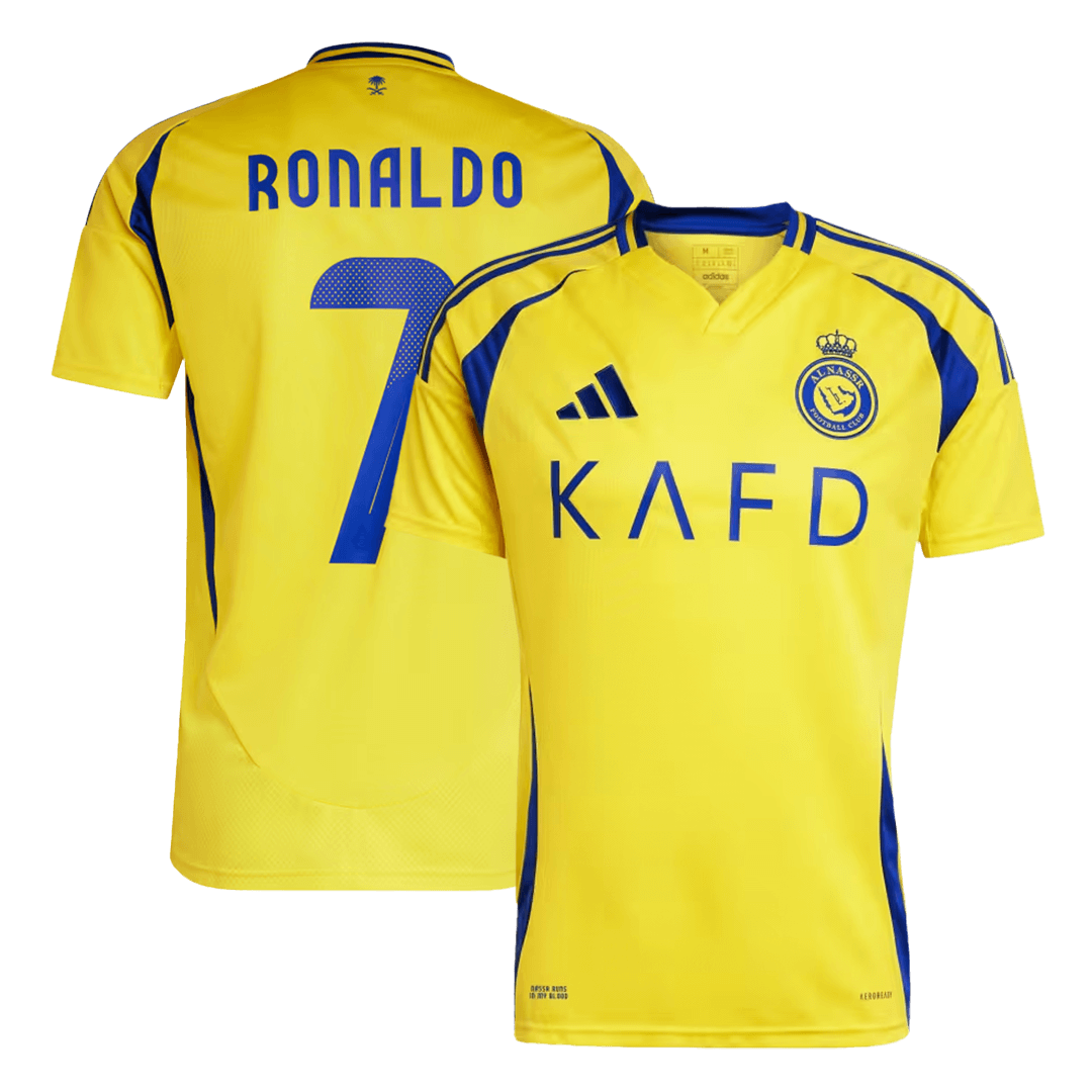 RONALDO #7 Al Nassr Home Soccer Jersey 2024/25