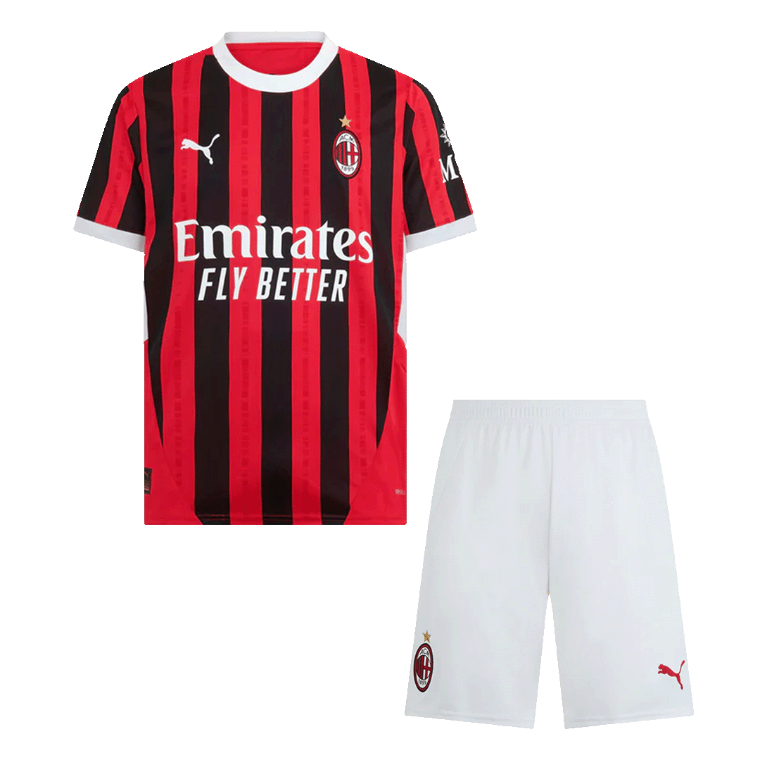 AC Milan Home Jerseys Kit 2024/25