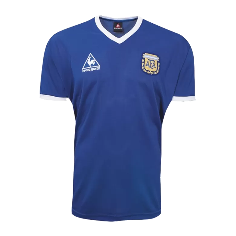 Vintage Soccer Jerseys Argentina Away Jersey Shirts 1986