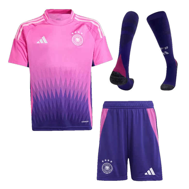 Germany Away Kids Soccer Jerseys Full Kit EURO 2024