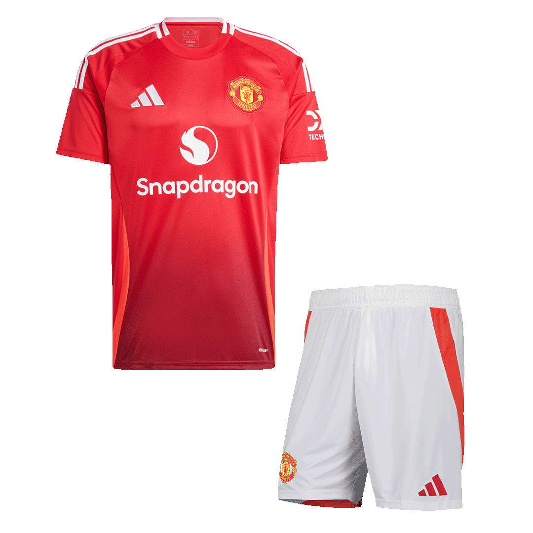 Manchester United Home Jerseys Kit 2024/25