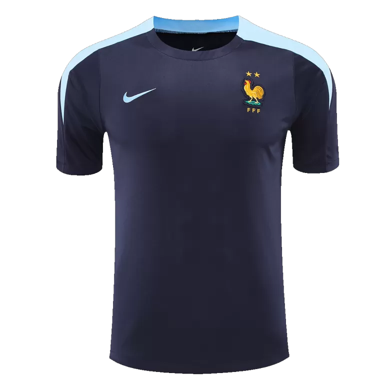 France Pre-Match Soccer Jersey EURO 2024 Navy
