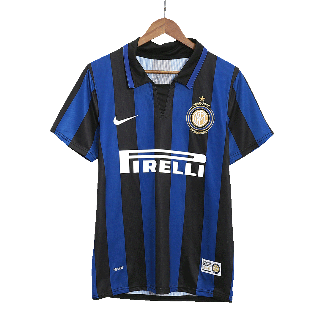 Vintage Soccer Jersey Inter Milan Home 2007/08