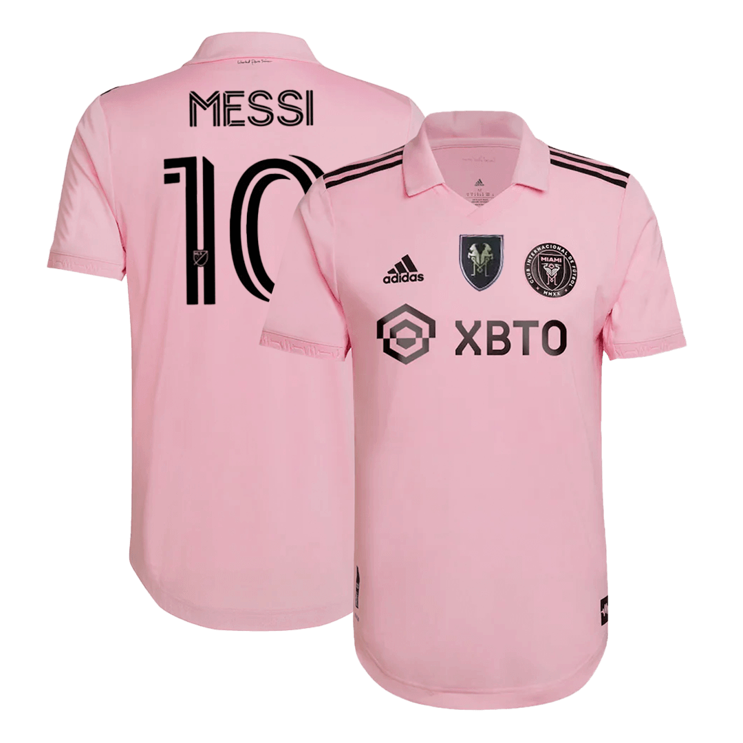 MESSI #10 Inter Miami CF Messi GOAT Home Authentic Soccer Jersey 2023