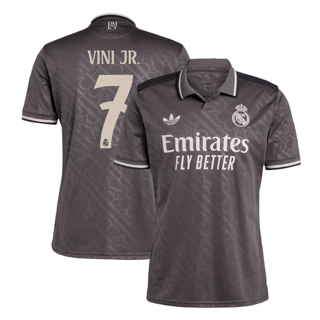 VINI JR. #7 Real Madrid Third Away Soccer Jersey 2024/25