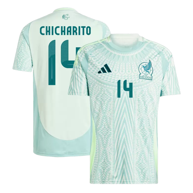 CHICHARITO #14 Mexico Away Soccer Jersey Copa America 2024