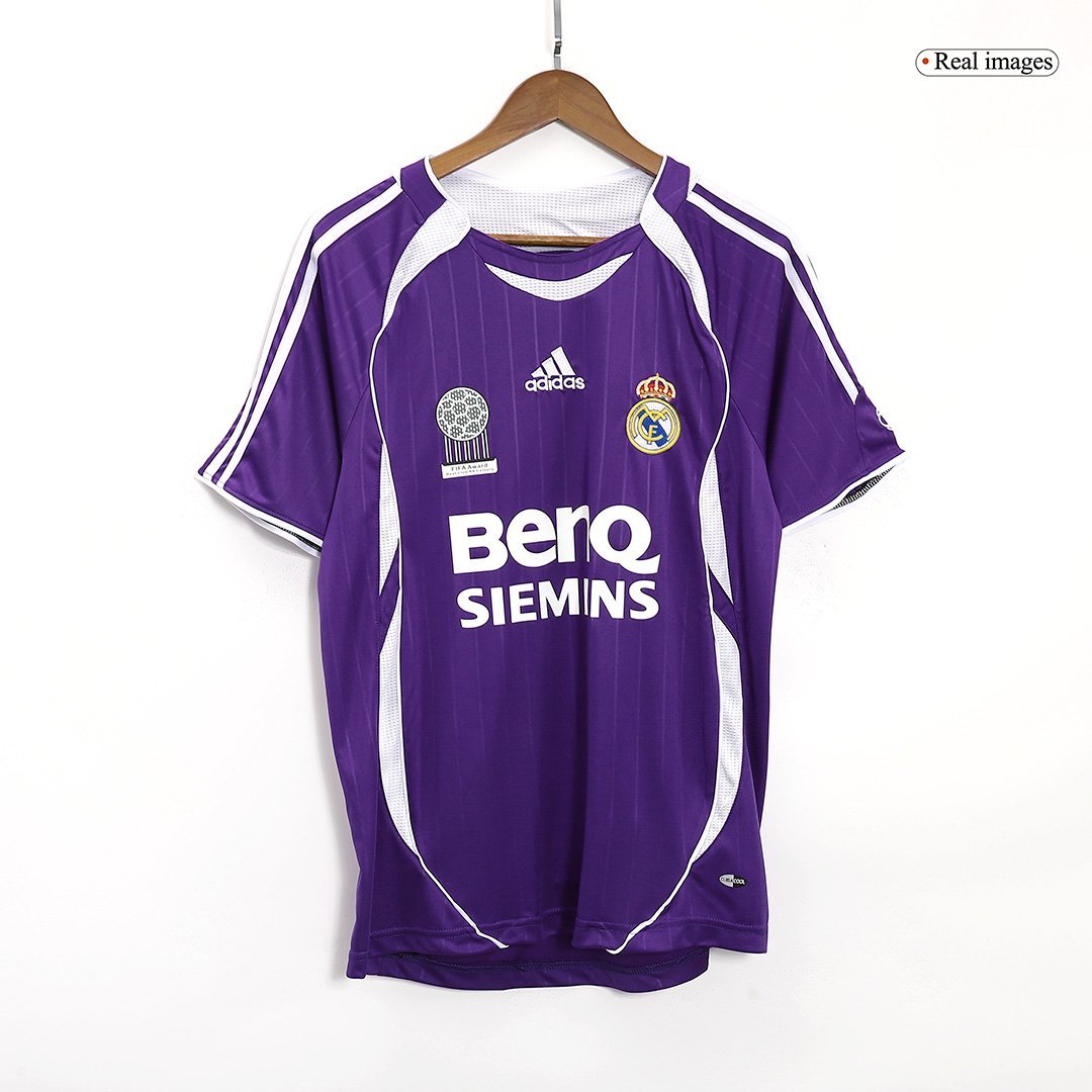 Vintage Soccer Jersey Real Madrid Third Away 2006/07
