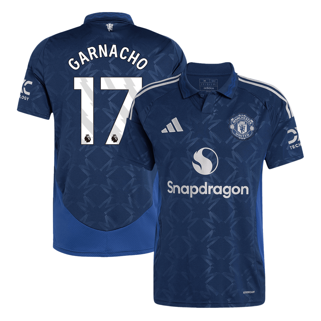 GARNACHO #17 Manchester United Away Soccer Jersey 2024/25