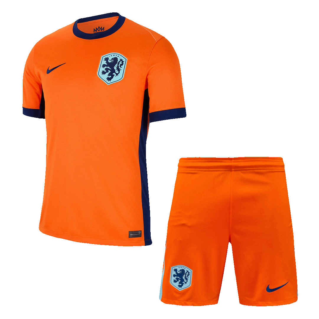 Netherlands Home Jerseys Kit EURO 2024
