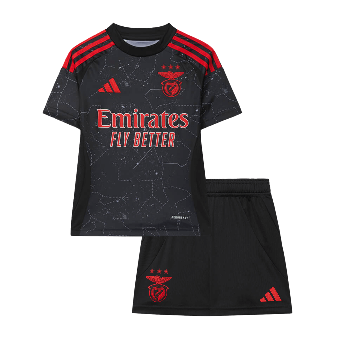 Kid's Benfica Away Soccer Jersey Kit(Jersey+Shorts) 2024/25