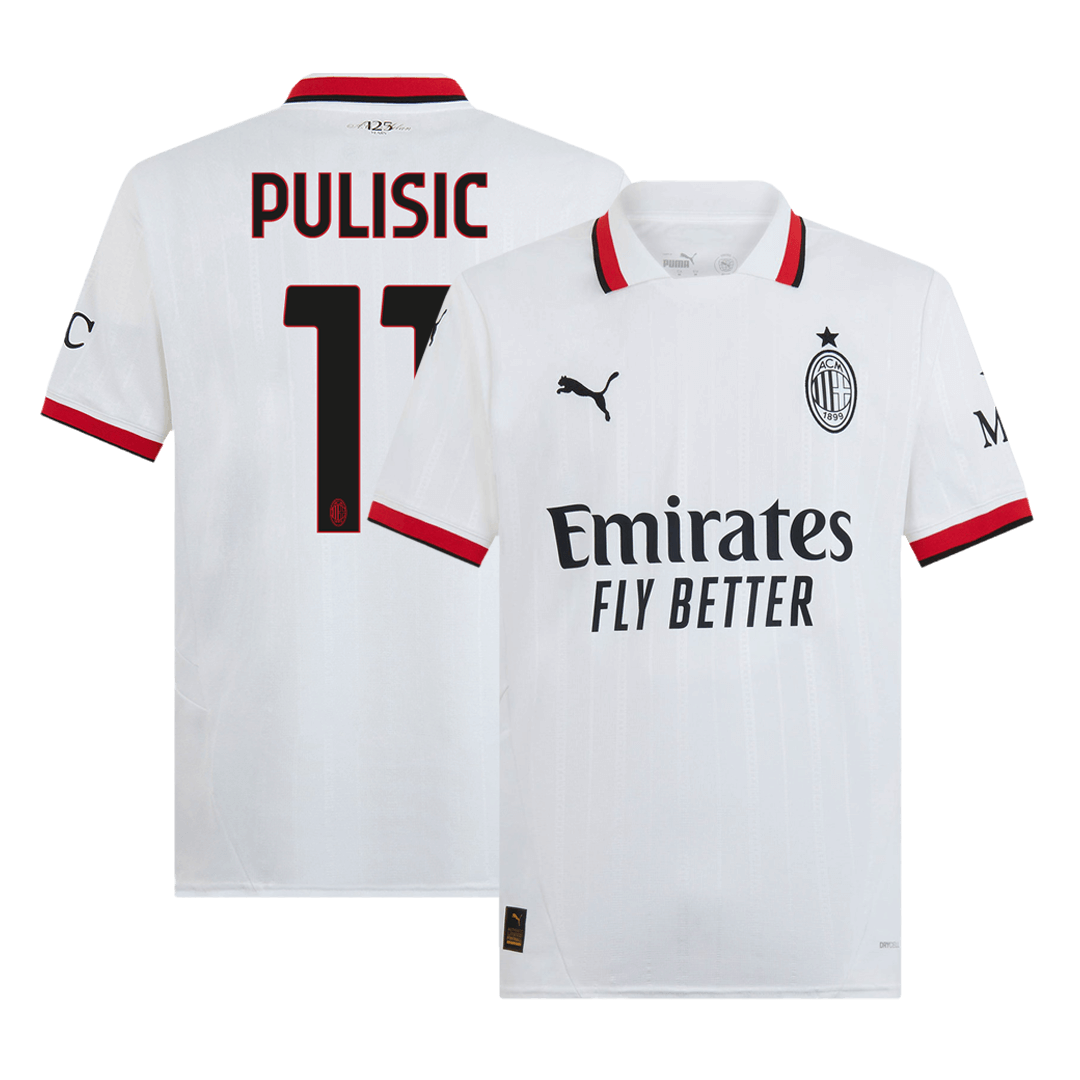 PULISIC #11 AC Milan Away Soccer Jersey 2024/25