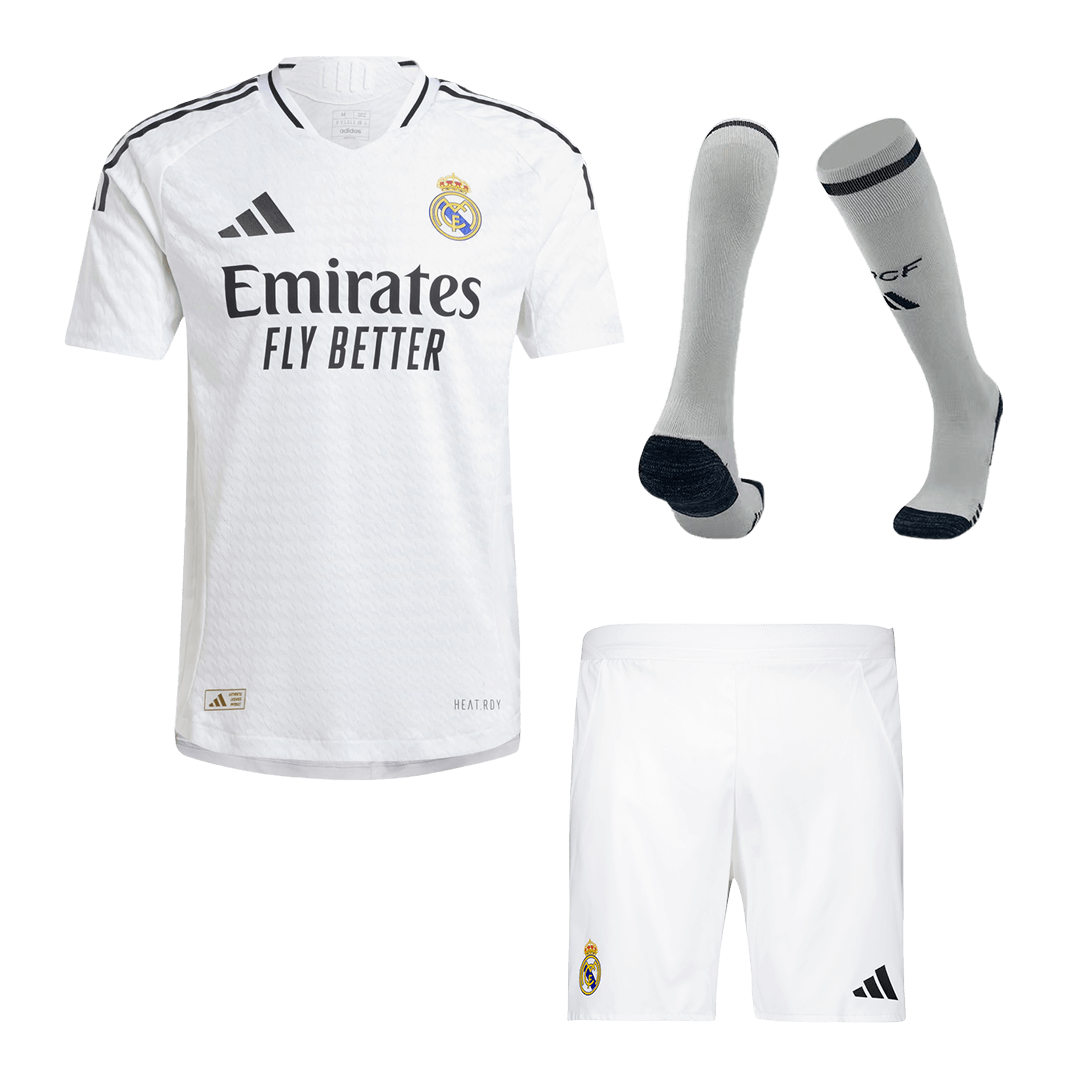 Real Madrid Home Authentic Jerseys Full Kit 2024/25