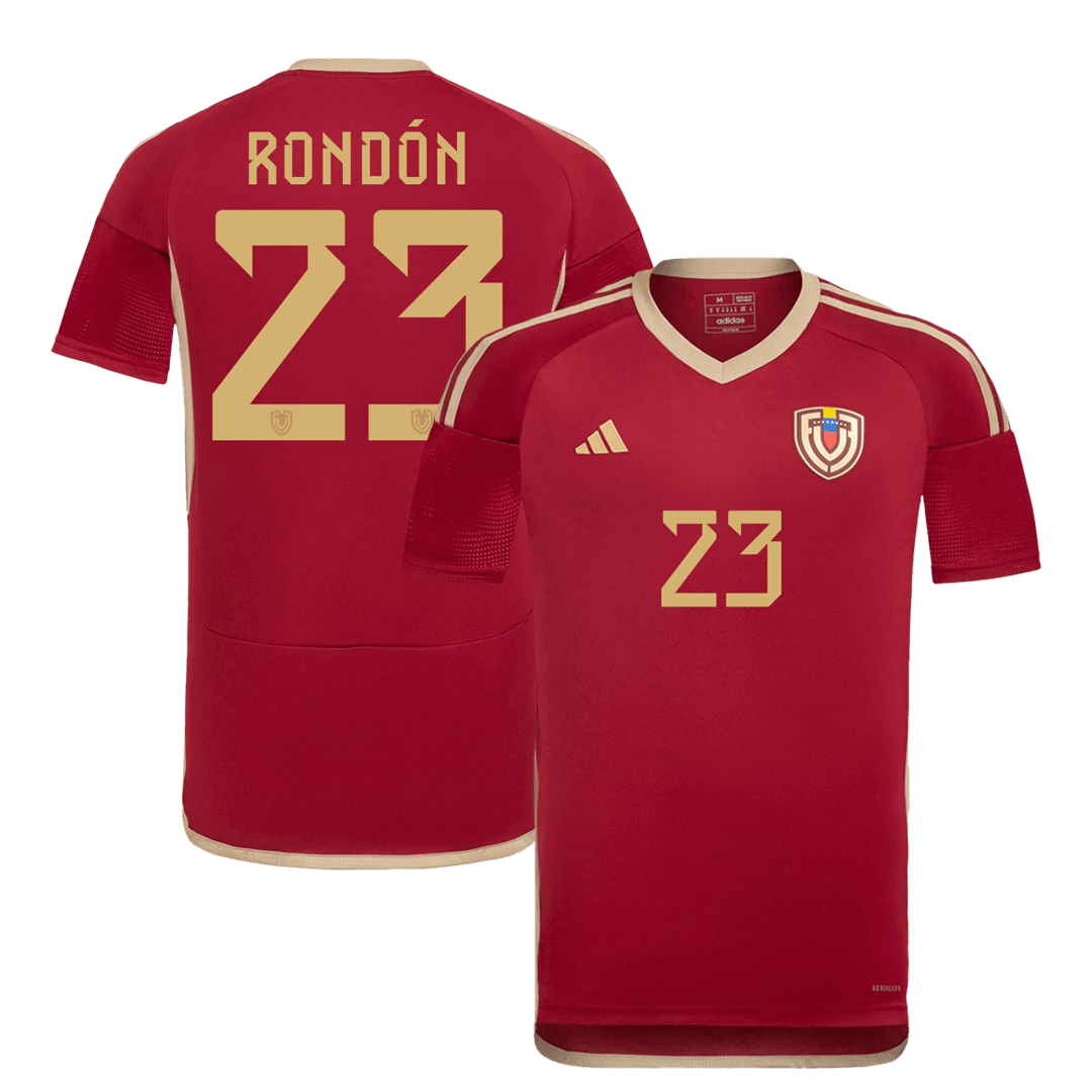 ROND??N #23 Venezuela Home Soccer Jersey Copa America 2024