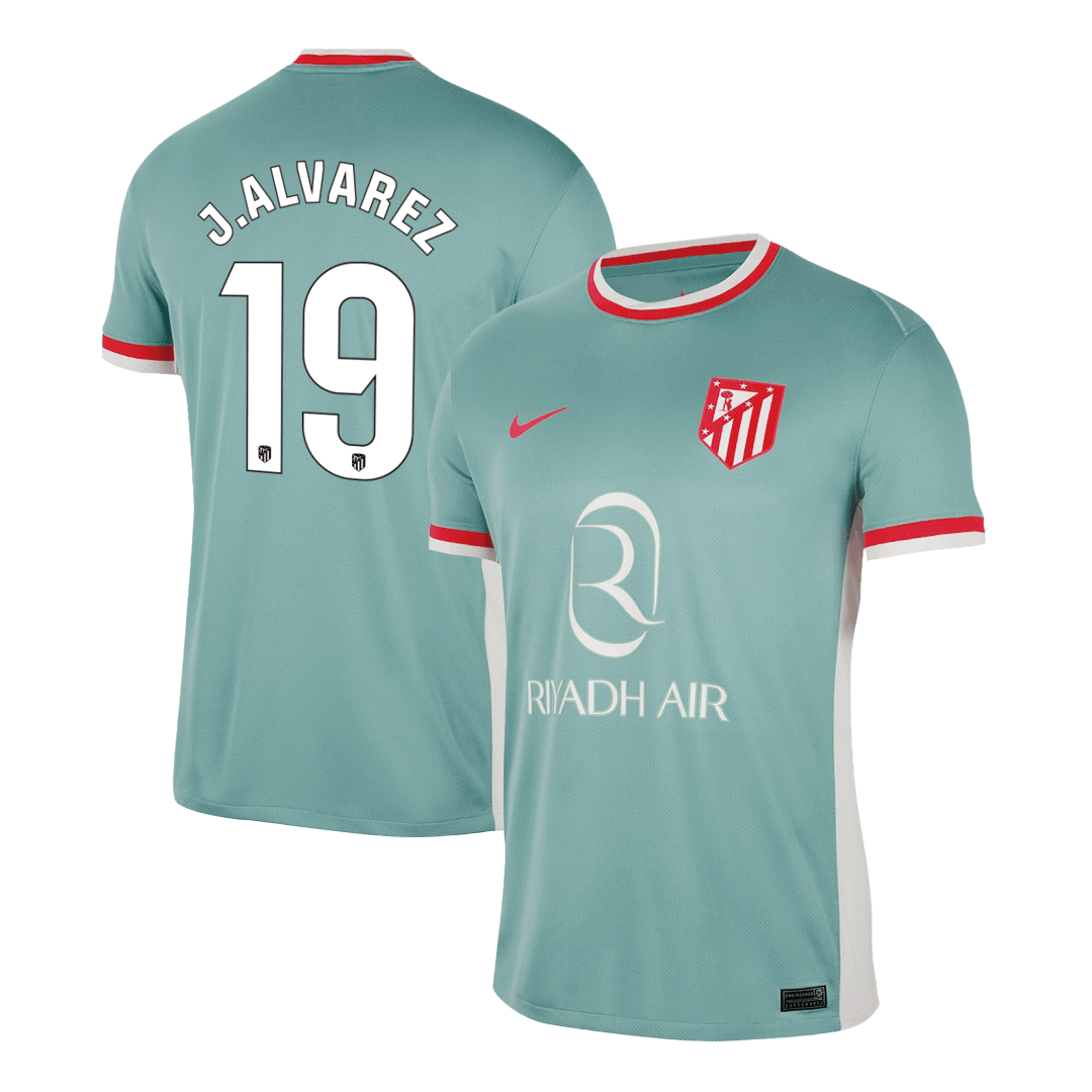J.ALVAREZ #19 Atletico Madrid Away Soccer Jersey 2024/25