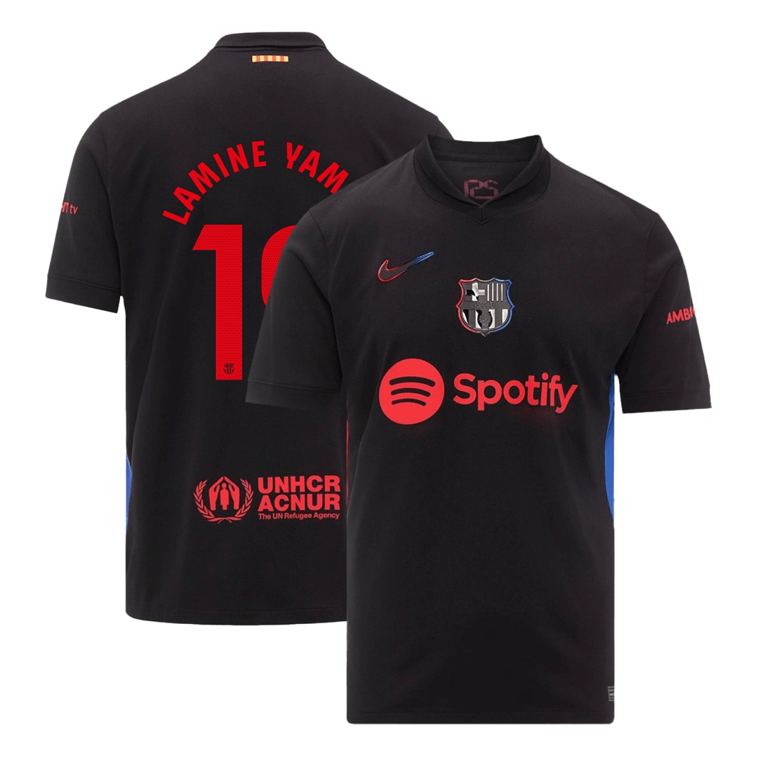 LAMINE YAMAL #19 Barcelona Away Soccer Jersey 2024/25